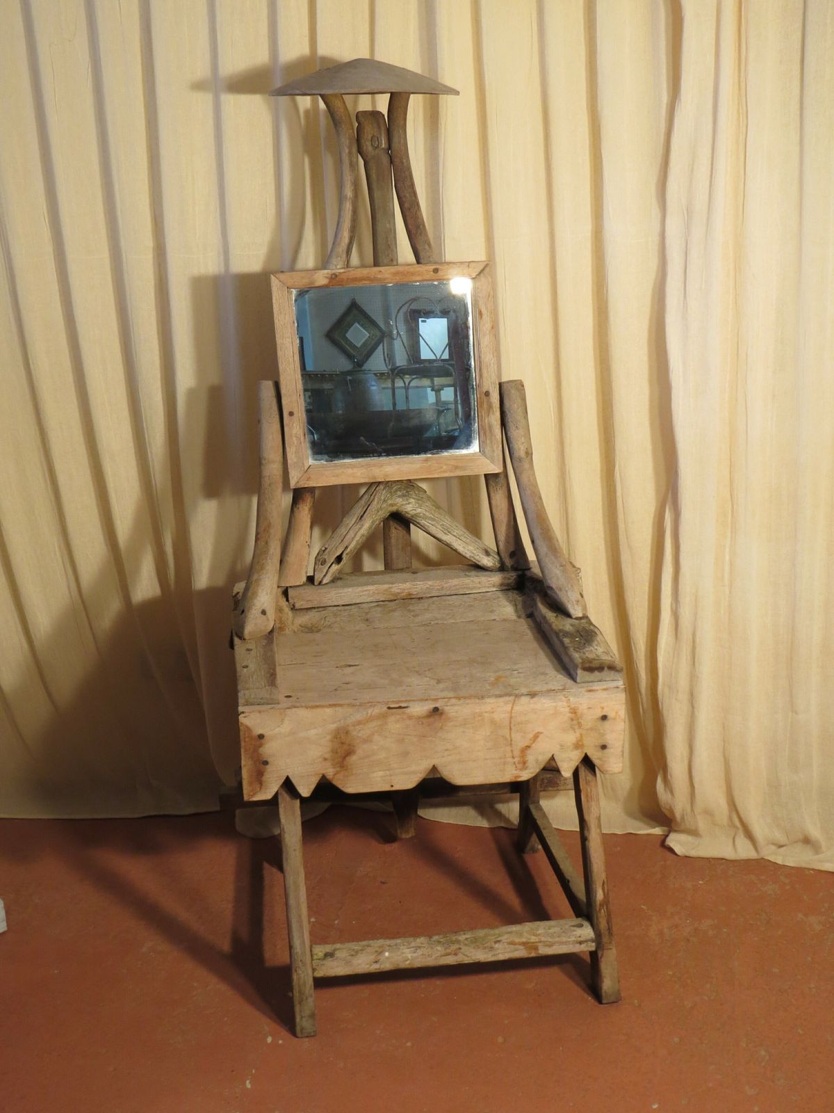 Rustic Tree Branch Table, Late 20th Century.