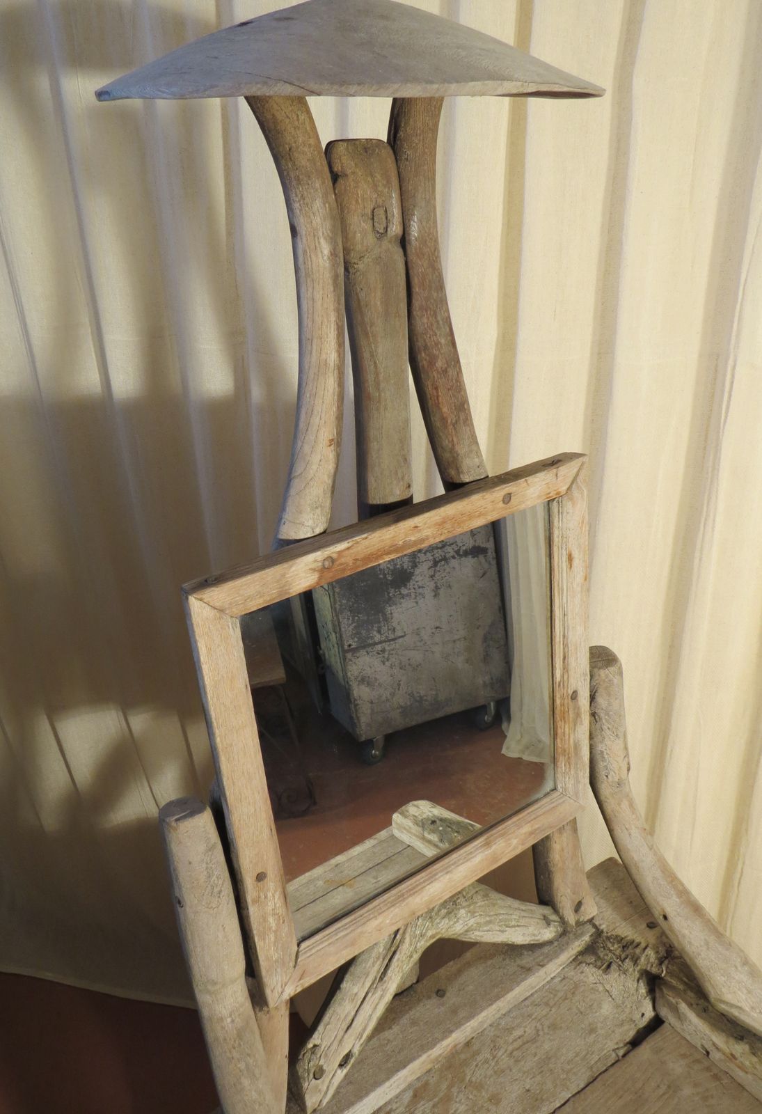 Rustic Tree Branch Table, Late 20th Century. photo vinterior