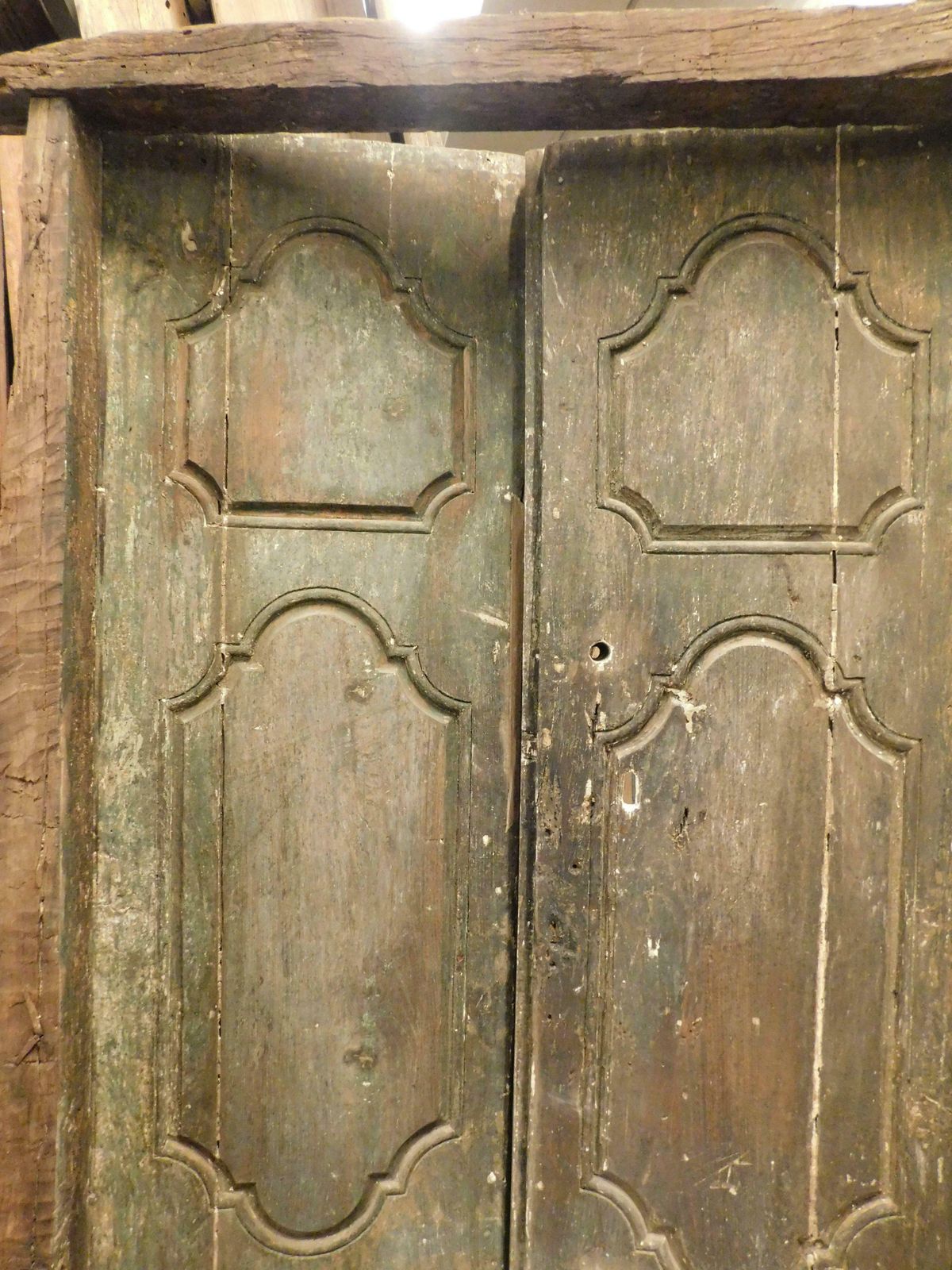 Double Entrance Door With Frame, Italy photo Home Fixtures