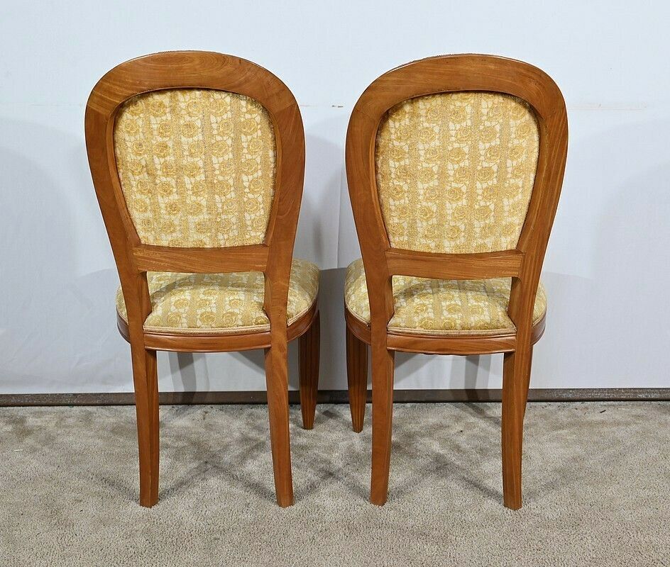 Pair Of Blond Mahogany Chairs, Art Deco – 1940 photo 920.0
