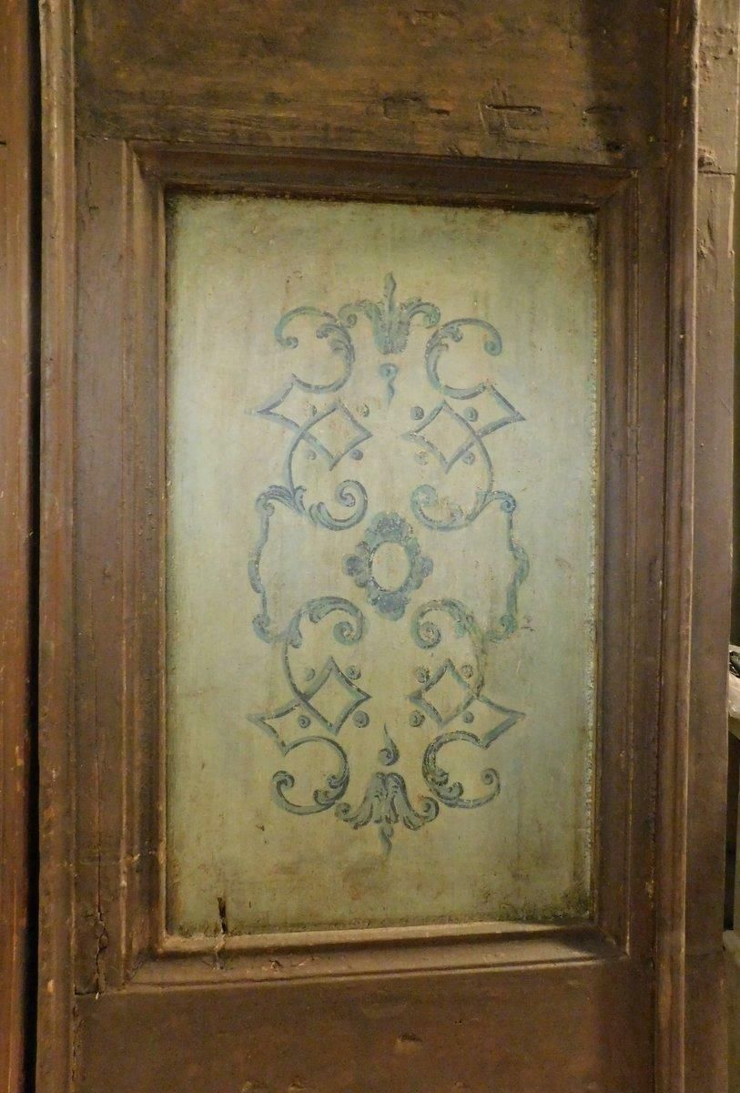 Interior Double Door, Lacquered And Painted, Umbria (Italy) photo for sale