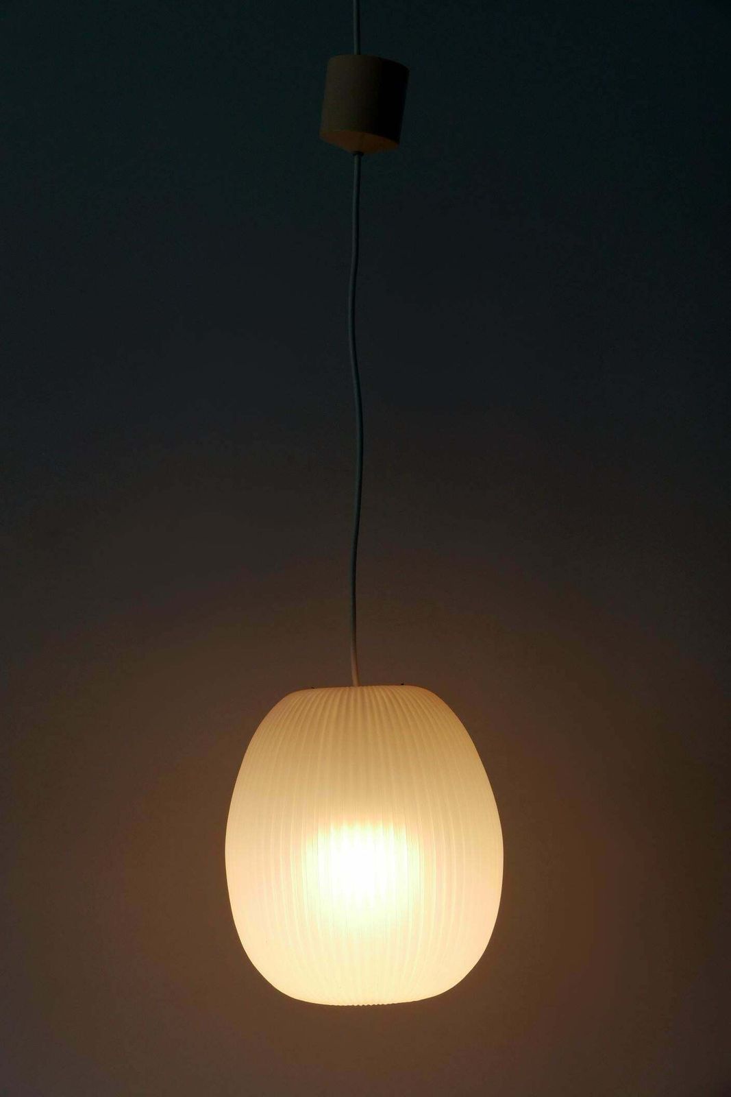 Lovely Mid Century Modern Pendant Lamp By Aloys F. Gangkofner Für Erco 1960s photo Lighting