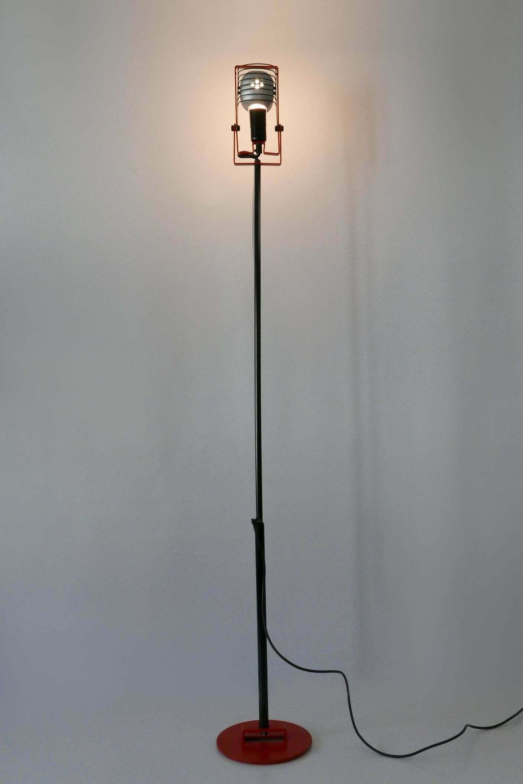 Telescopic Floor Lamp Or Reading Light Sintesi By Ernesto Gismondi For Artemide photo vintage