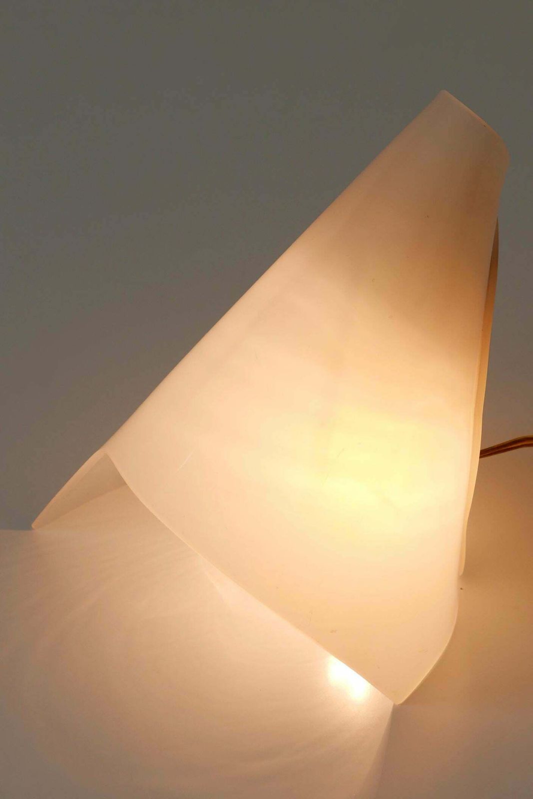 Extremely Rare And Lovely Mid Century Modern Lucite Table Lamp Sweden 1960s photo Lighting