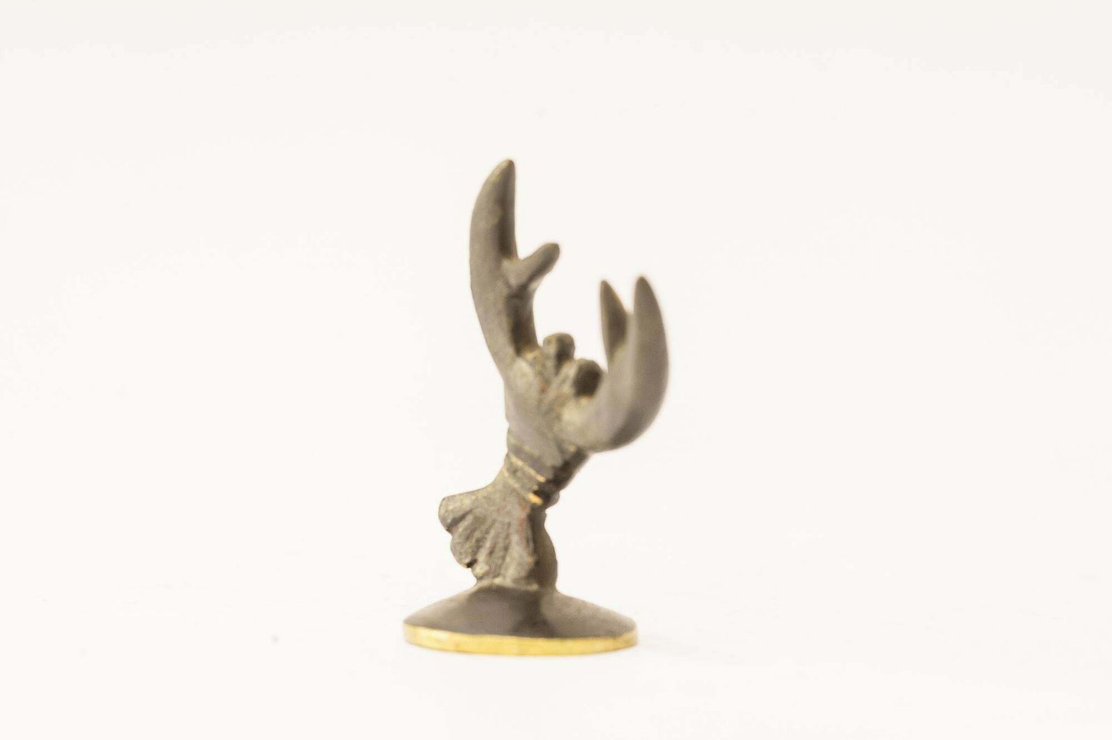 Walter Bosse Cancer Zodiac Sign Brass Figurine, 1950s photo for sale