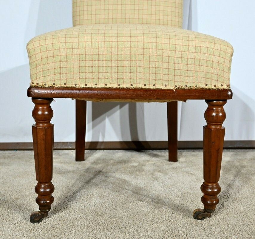 photo furniture Pair Of Cuban Mahogany Chairs, Restoration Period – Early 19th Century