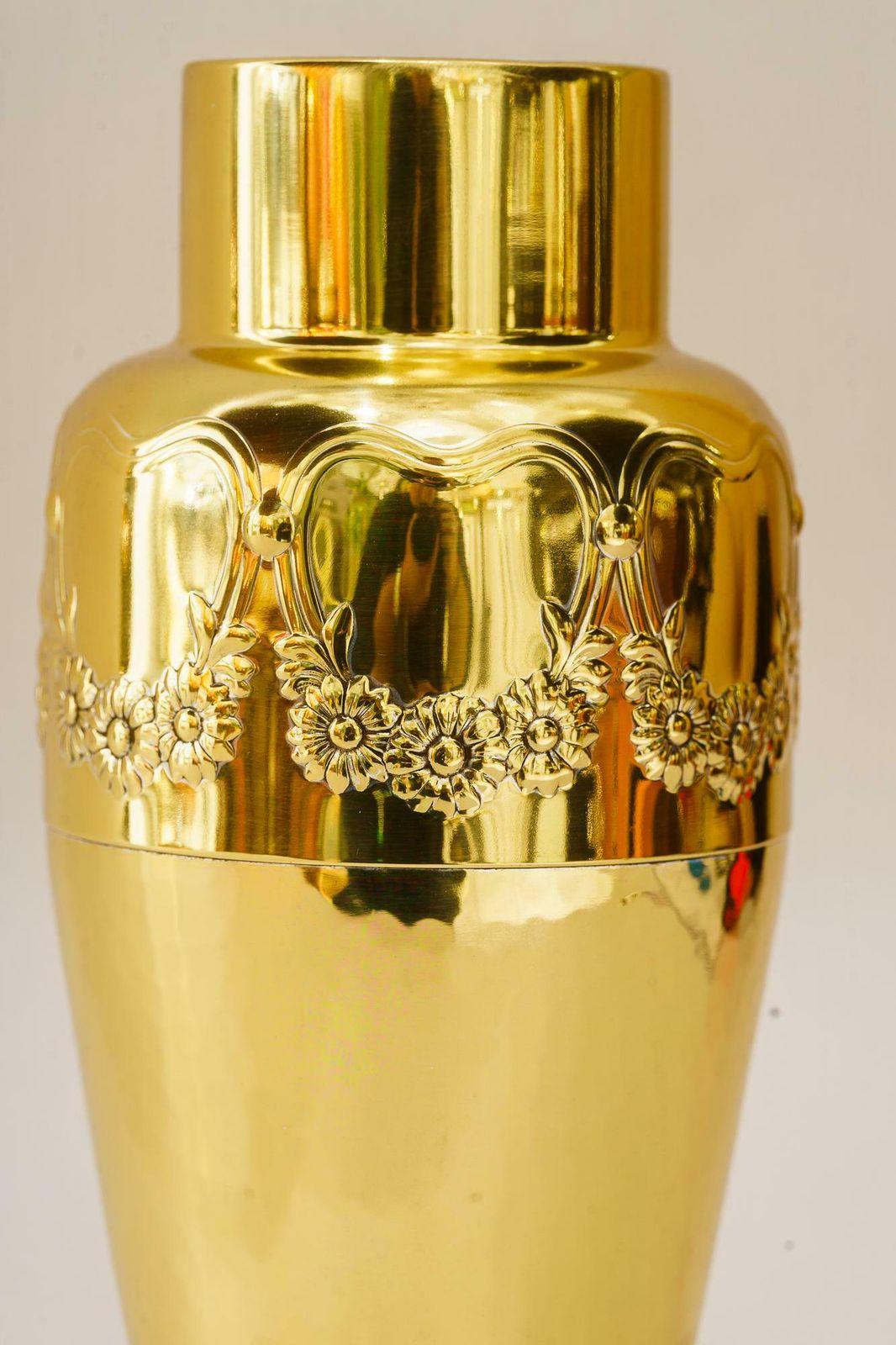 Art Deco Wmf Vase ( Marked On Bottom ) Vienna Around 1920s photo for sale