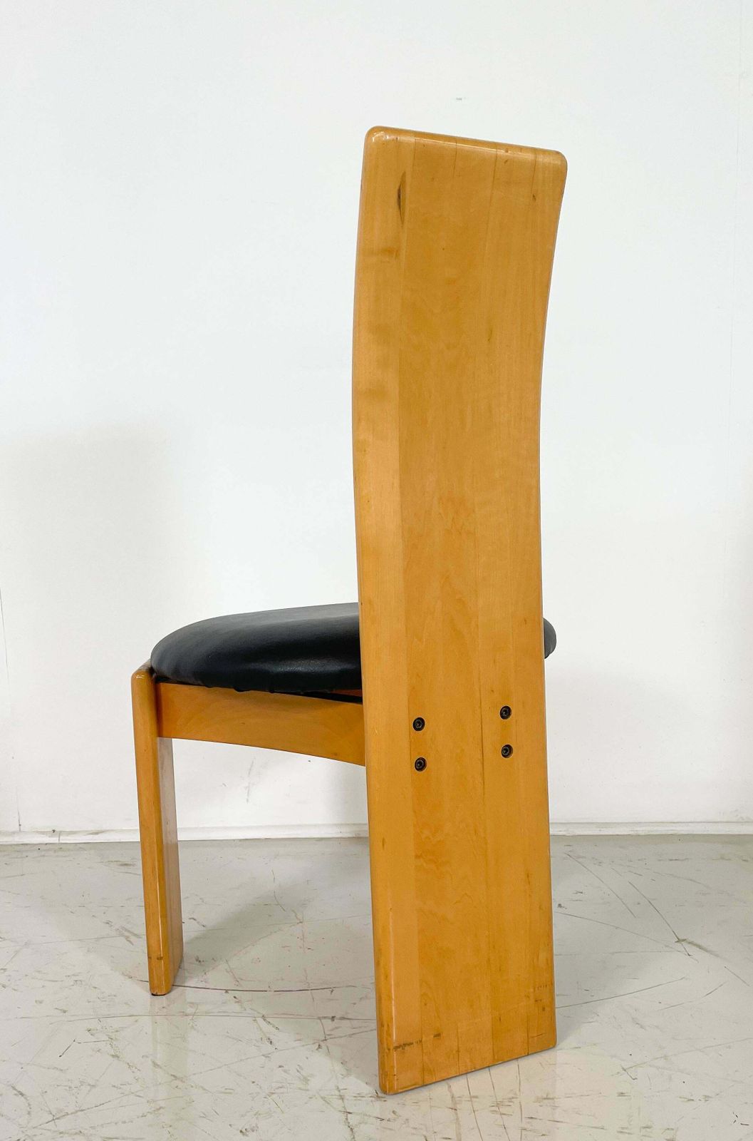 Set Of 6 Dining Chairs By Mario Marenco For Mobil Girgi, Italy, 1970s photo vintage
