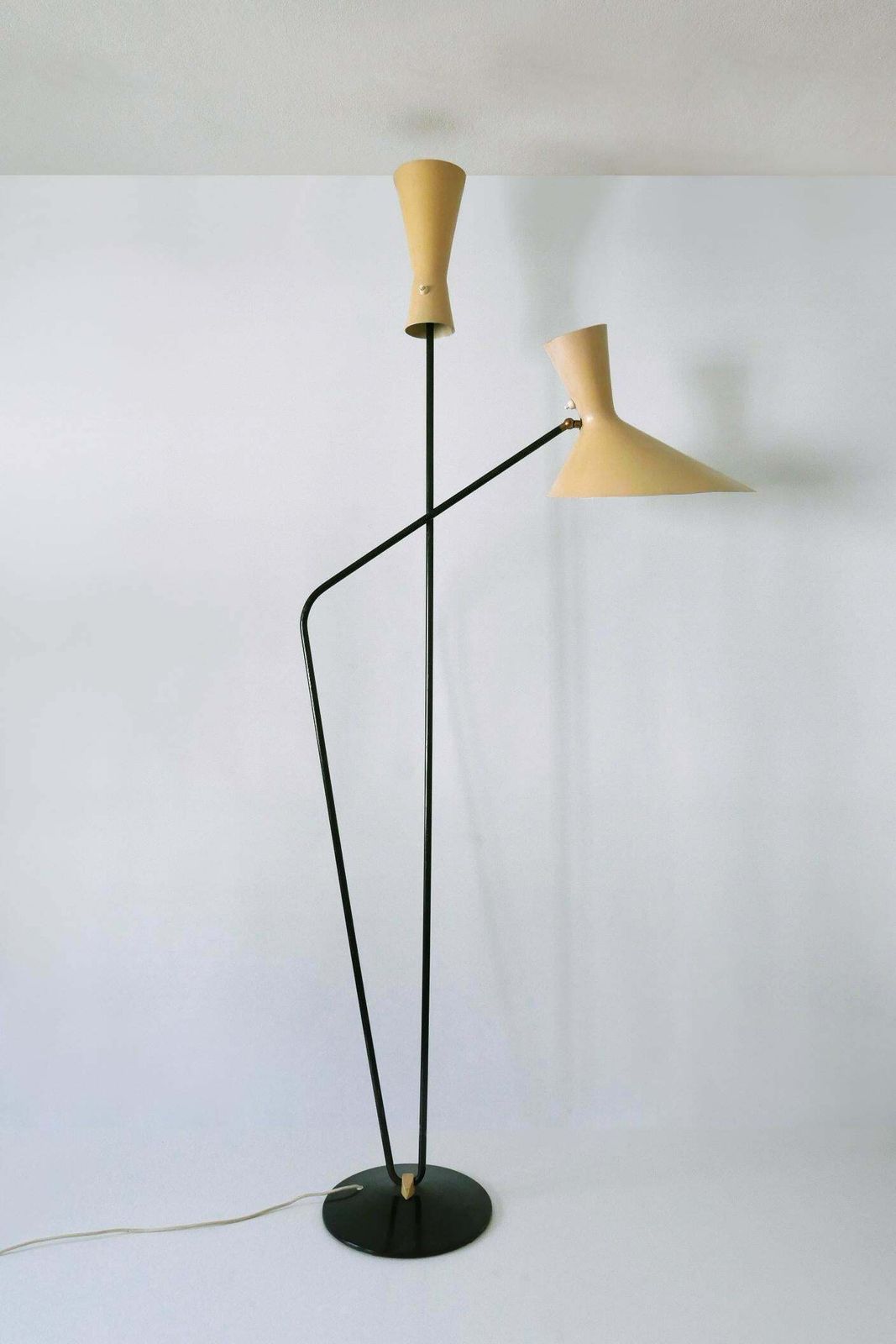 Rare Iconic Mid Century Modern Floor Lamp By Prof. Carl Moor For Bag Turgi 1950s photo furniture