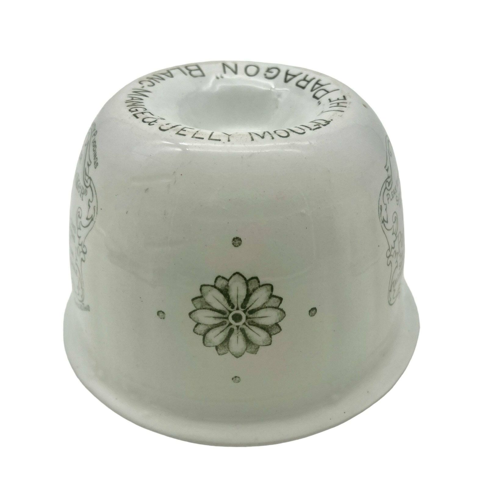 Antique Large Grimwade Advertising Blanc Mange & Jelly Mould   The "Paragon "   Kitchenalia photo for sale