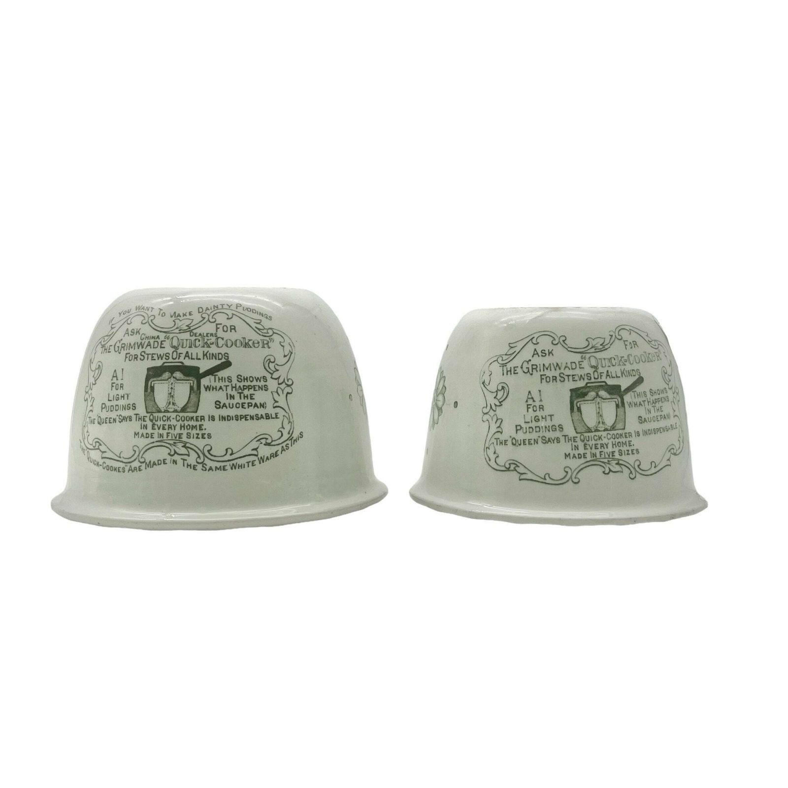 Antique Large Grimwade Advertising Blanc Mange & Jelly Mould   The "Paragon "   Kitchenalia photo vinterior