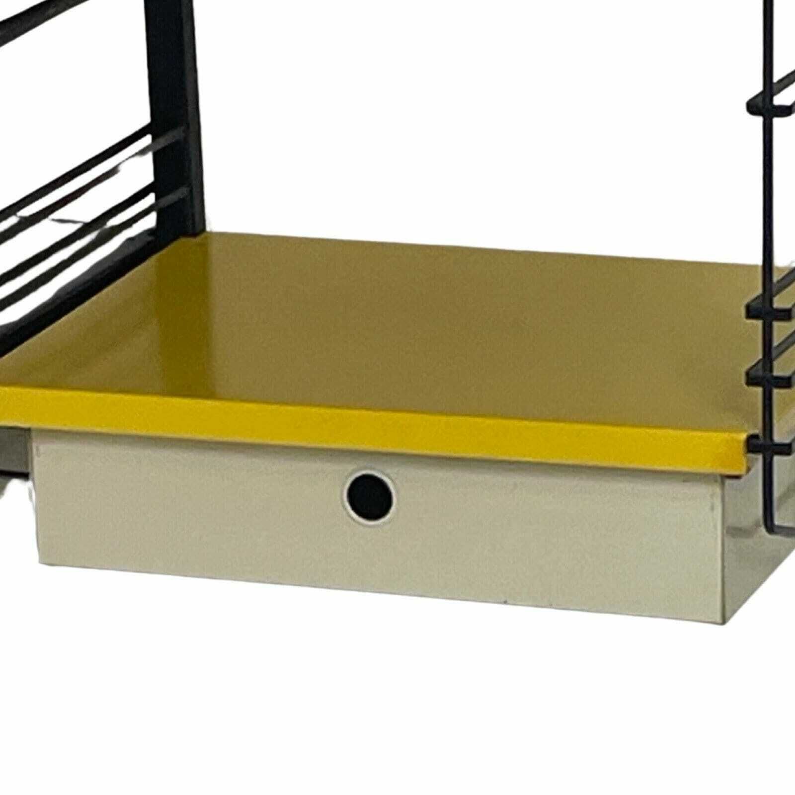 Drentea   1960's   Dutch Design   Modular Wall System With 4 Shelves And Two Drawers photo furniture