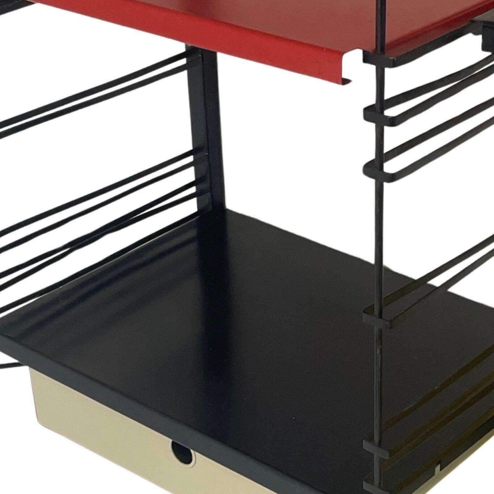 Drentea   1960's   Dutch Design   Modular Wall System With 4 Shelves And Two Drawers photo 519.0