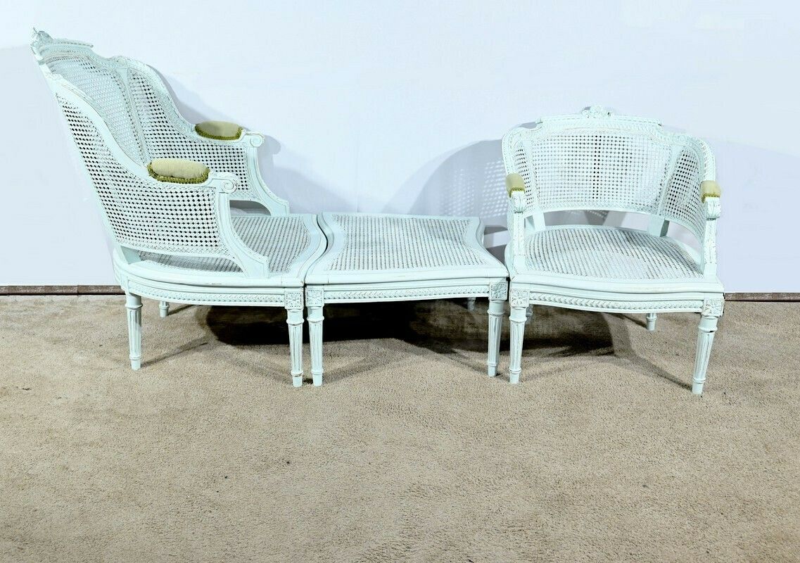 Broken Duchess In Rechampie Beech, Louis XVI Style – 2nd Part 19th photo 2450.0