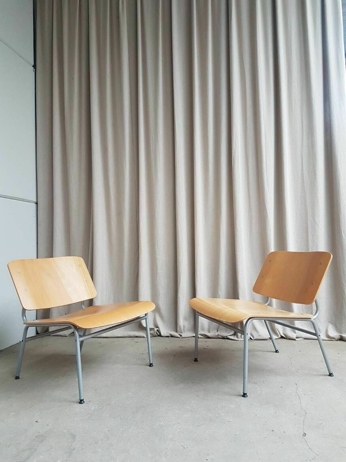 Vtg Late Mid Century Pair Of Ikea Lounge Chairs Scandi By Jonas Karlsson R432 photo buy