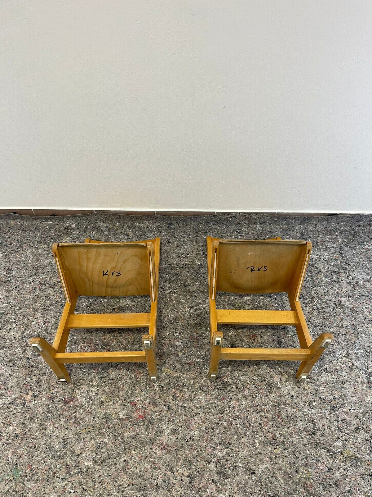 1 Of 2 Vintage Classroom Chair/ Retro School Chair/ Wooden Kids Chair/ Vintage Wood Chair / School Chairs / Vintage Kids Decor / Classroom photo for sale
