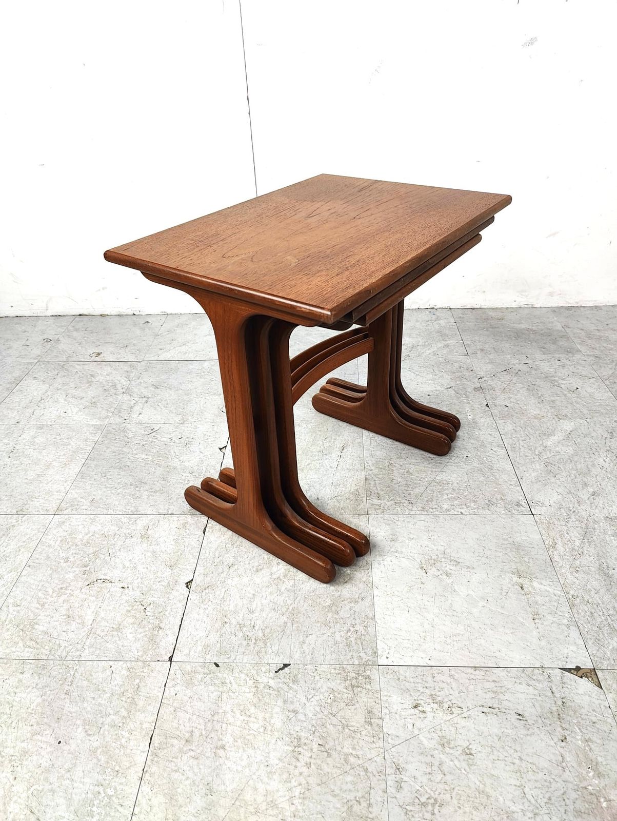 Vintage Nesting Tables By G   Plan, 1950s photo vintage