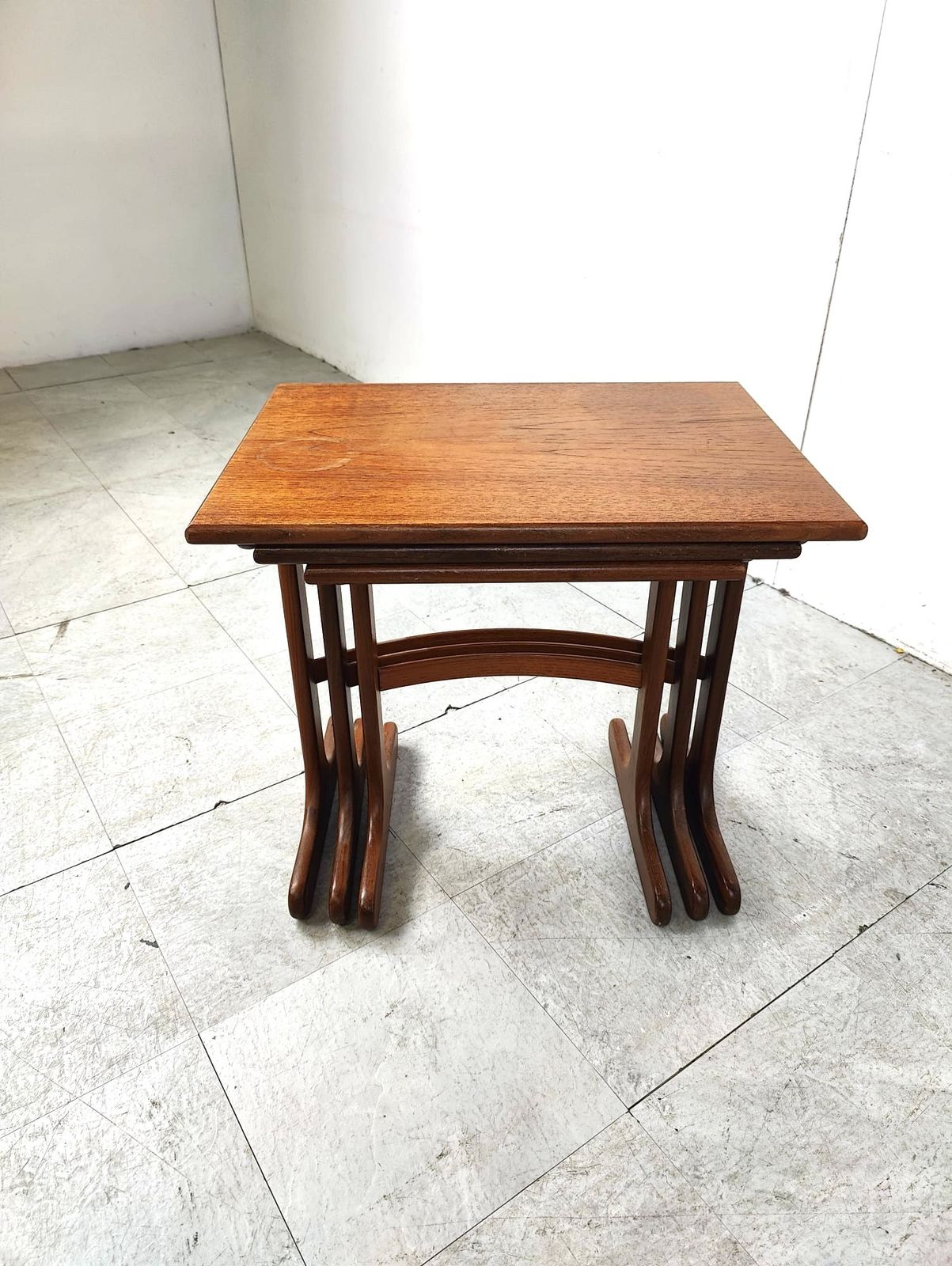 Furniture Vintage Nesting Tables By G   Plan, 1950s photo