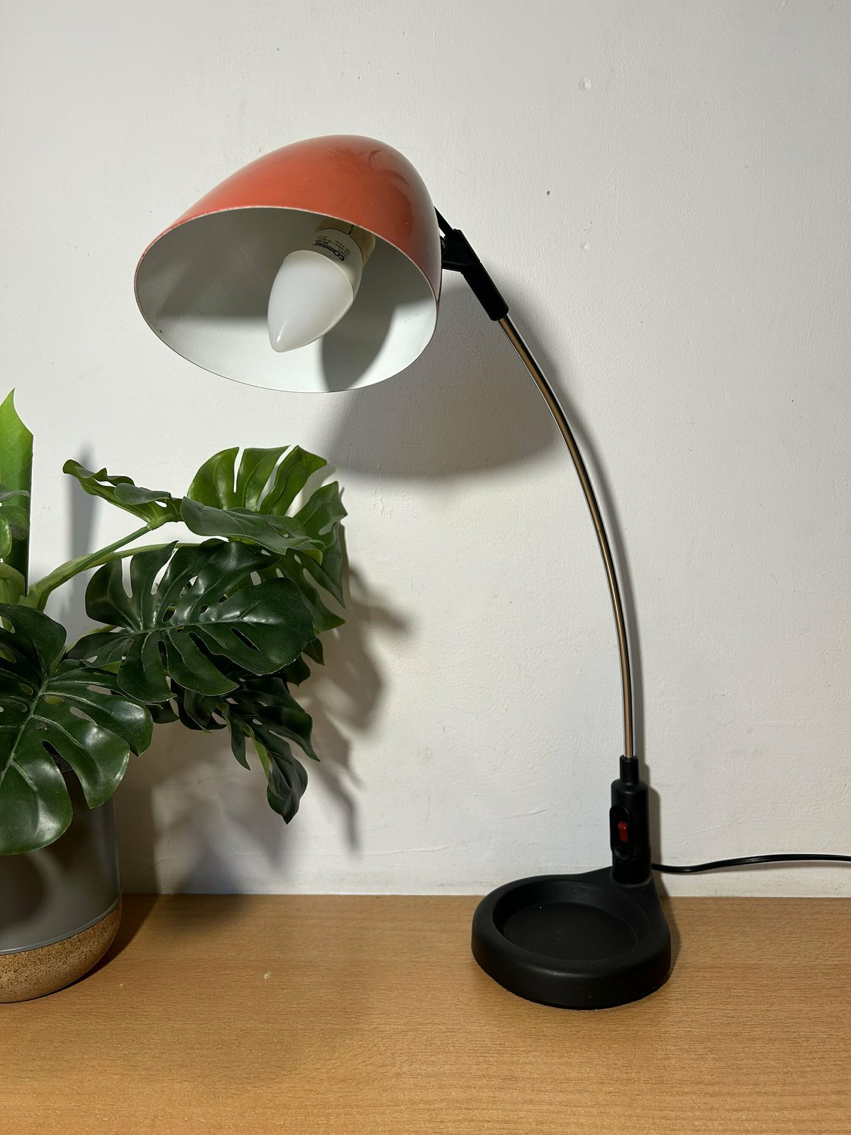Veneta Lumi Randa Desk Lamp '80s, Vintage Desk Lamp, Made In Italy, Italian Design, 80s' Lamp