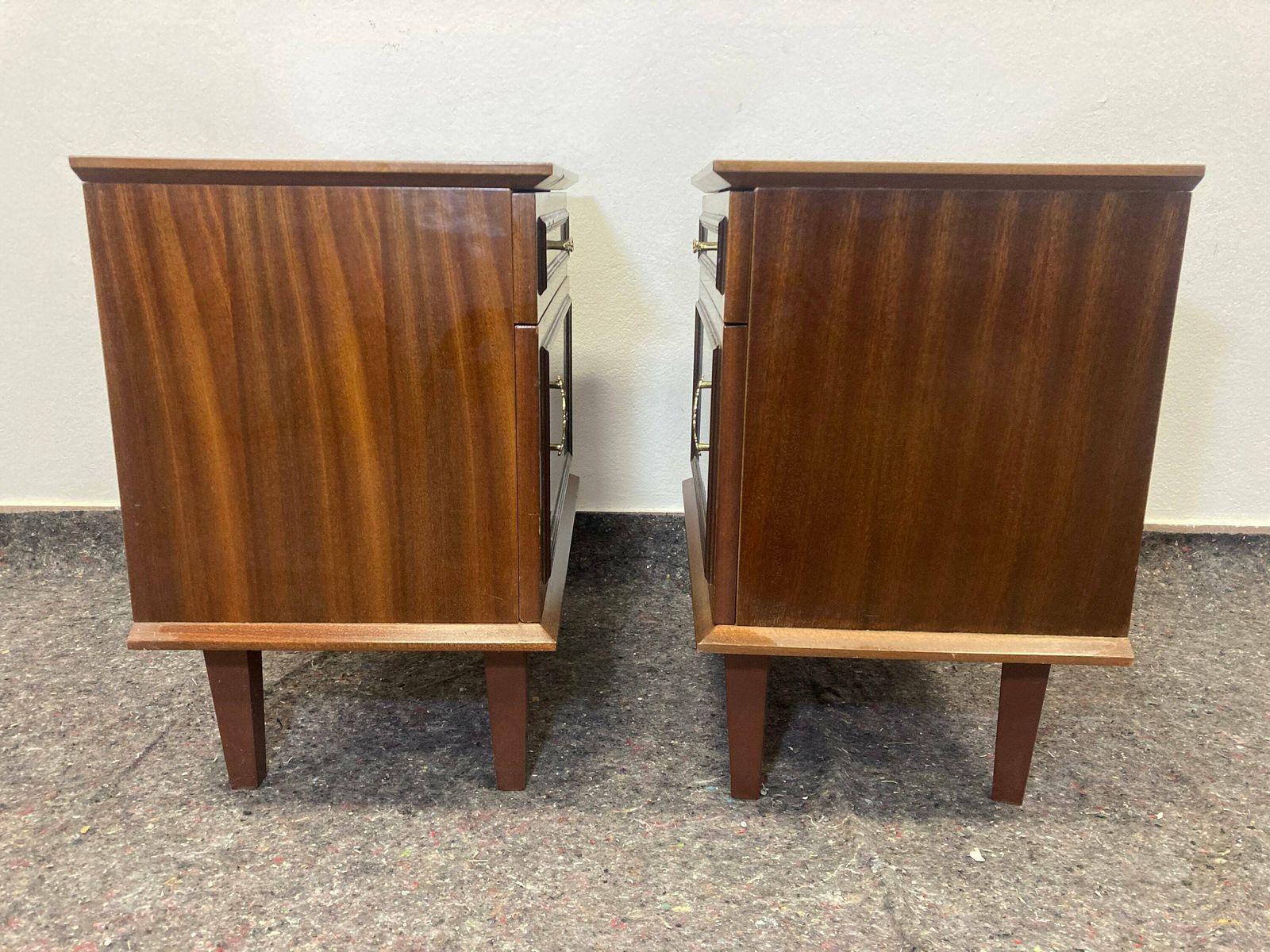 Nightstand / Mid Century / Retro Bedside Table/ Storage Table / Wooden Nightstand/ 60s / Yugoslavia / Vintage Furniture , Minimalist photo for sale
