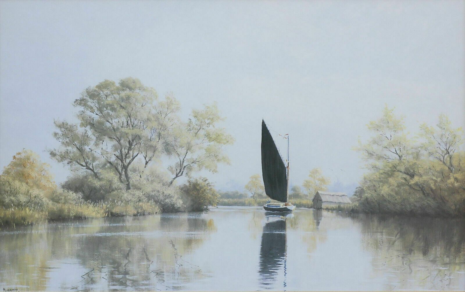 photo furniture 3 Prints Of Norfolk Wherries By Peter Bearman.