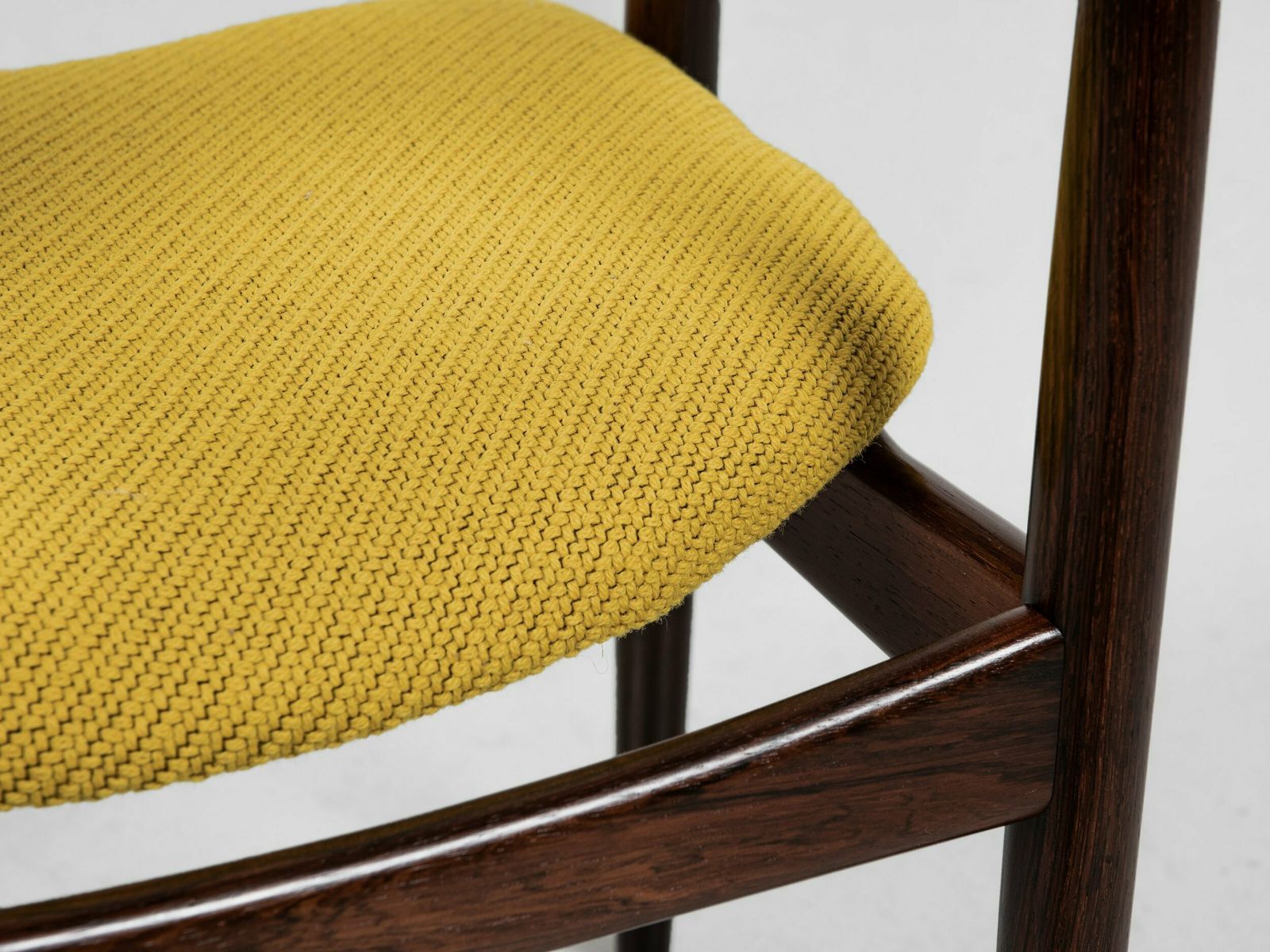 Midcentury Danish Chair With Armrests In Rosewood By Henry Rosengren Hansen For Brande Møbelindustri 1960s photo buy
