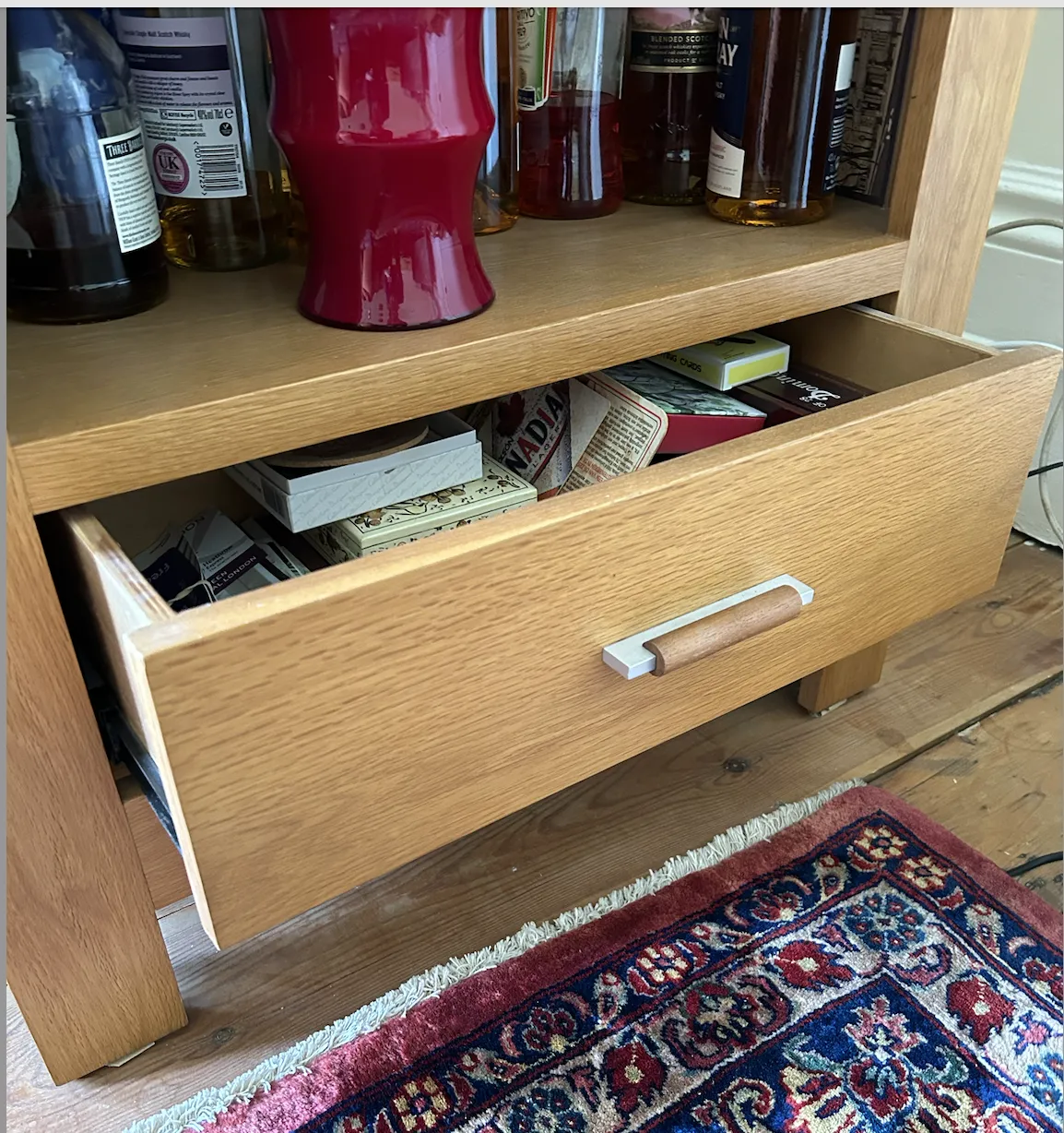 Solid Oak Bookcase
