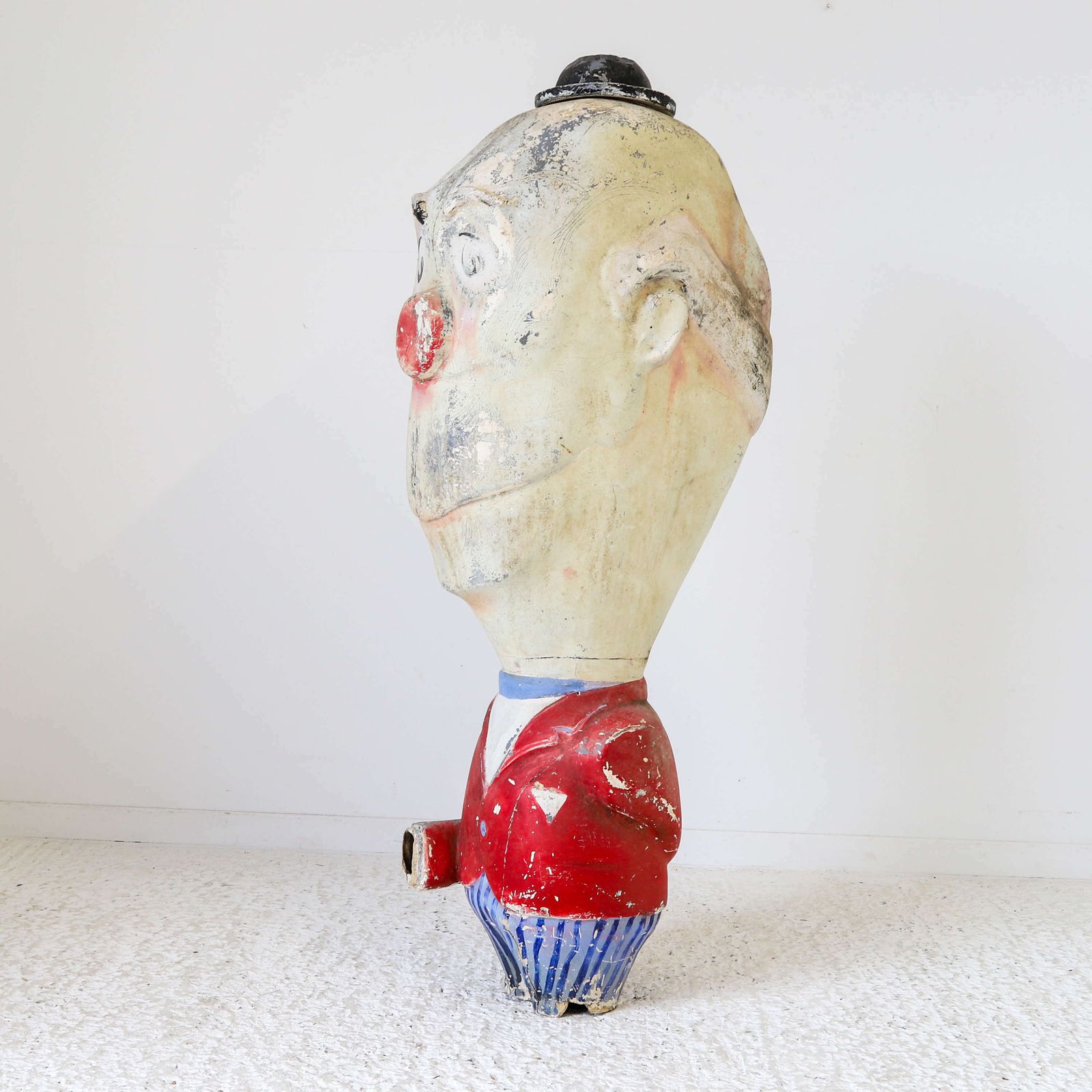 photo furniture 1950s Fibre Glass Fairground Caricature Model Of Stan Laurel