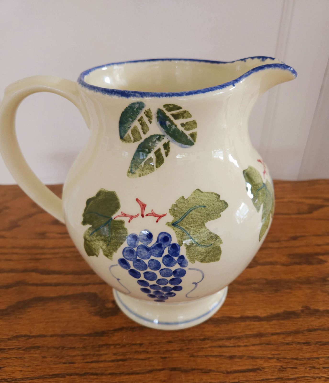 Pretty, Hand Painted, Poole Pottery Wash Jug & Basin Set photo 59.0