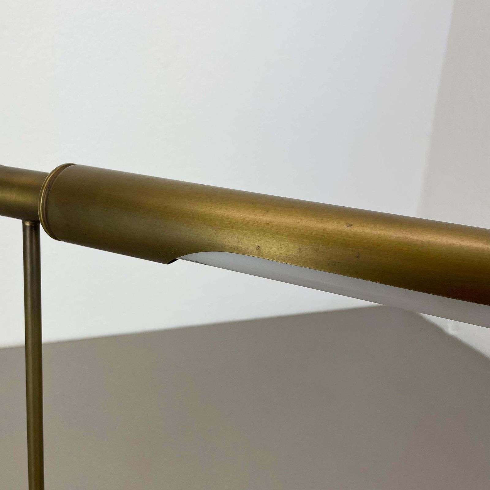 photo for sale Brass Table Light By Rosemarie And Rico Baltensweiler Attrib., Switzerland 1970s