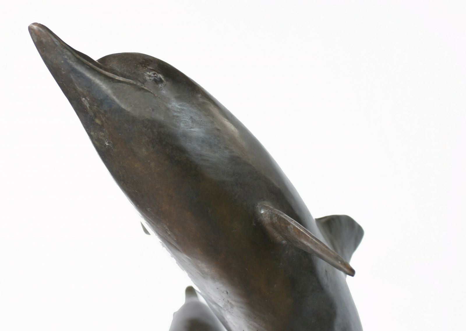 Bronze Dolphin Statue Garden Porpoise Casting photo buy