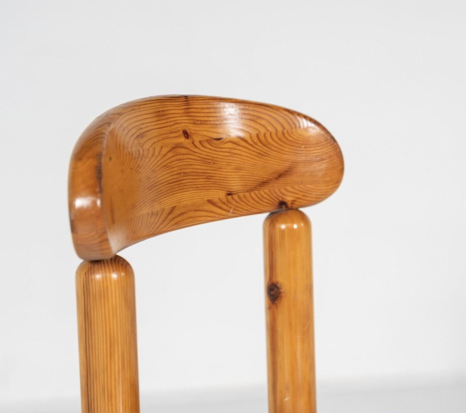 3130.0 Mid Century Set Of 8 Pitchpin Chairs By Rainer Daumiller, 1970s photo