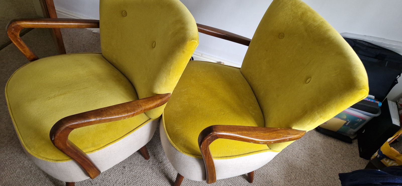 Calvin Armchair Mustard Yellow photo Furniture