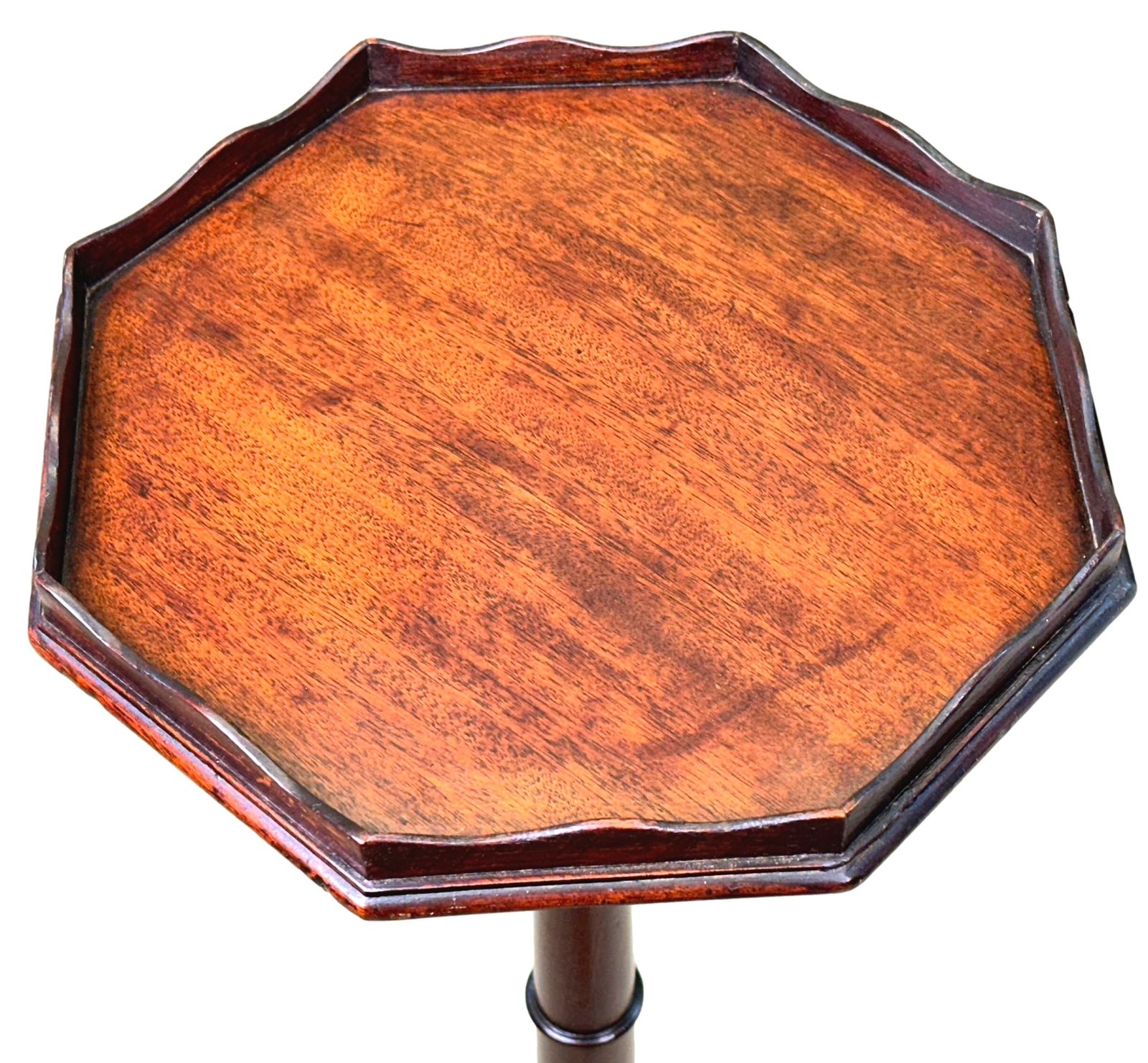 George III Mahogany Torchere Candle Stand (England, Circa 1800) photo for sale