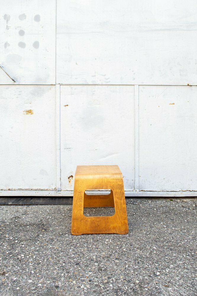 Houten Kruk Van Lisa Norinder Voor Ikea, Jaren 1990 photo for sale