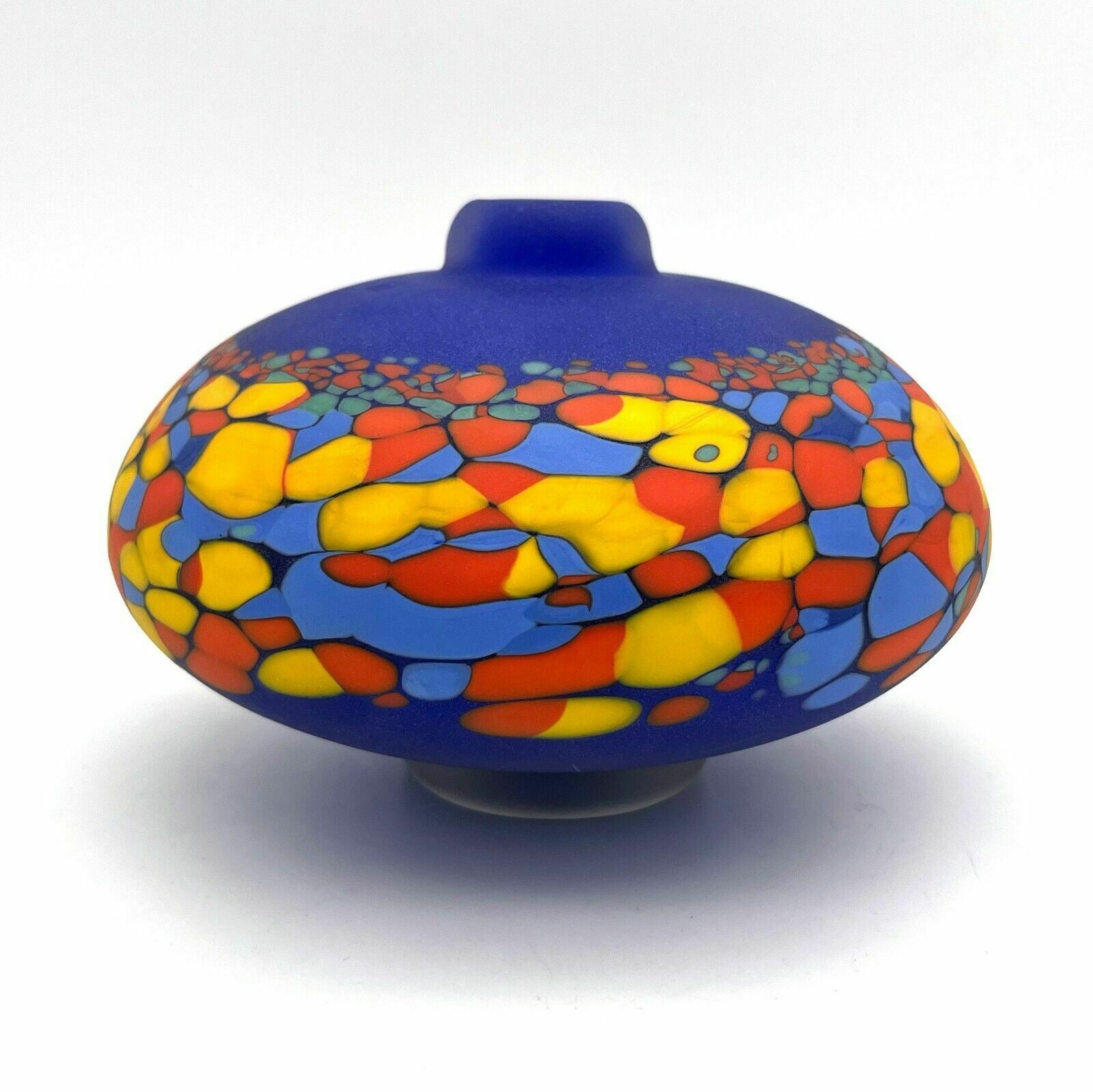 Jean Luc Garcin (1954)   Blown Glass Bottle VI   Vintage   Decoration   1994 photo furniture