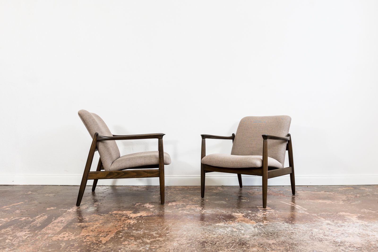 Kvadrat Customizable Armchairs By Edmund Homa, 1960s