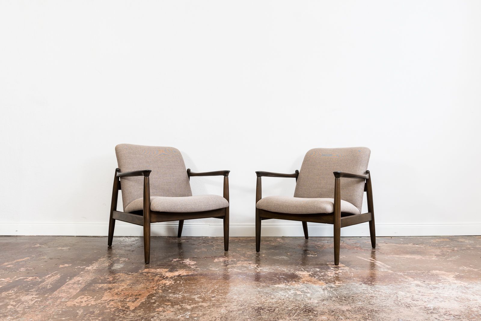 Kvadrat Customizable Armchairs By Edmund Homa, 1960s photo for sale
