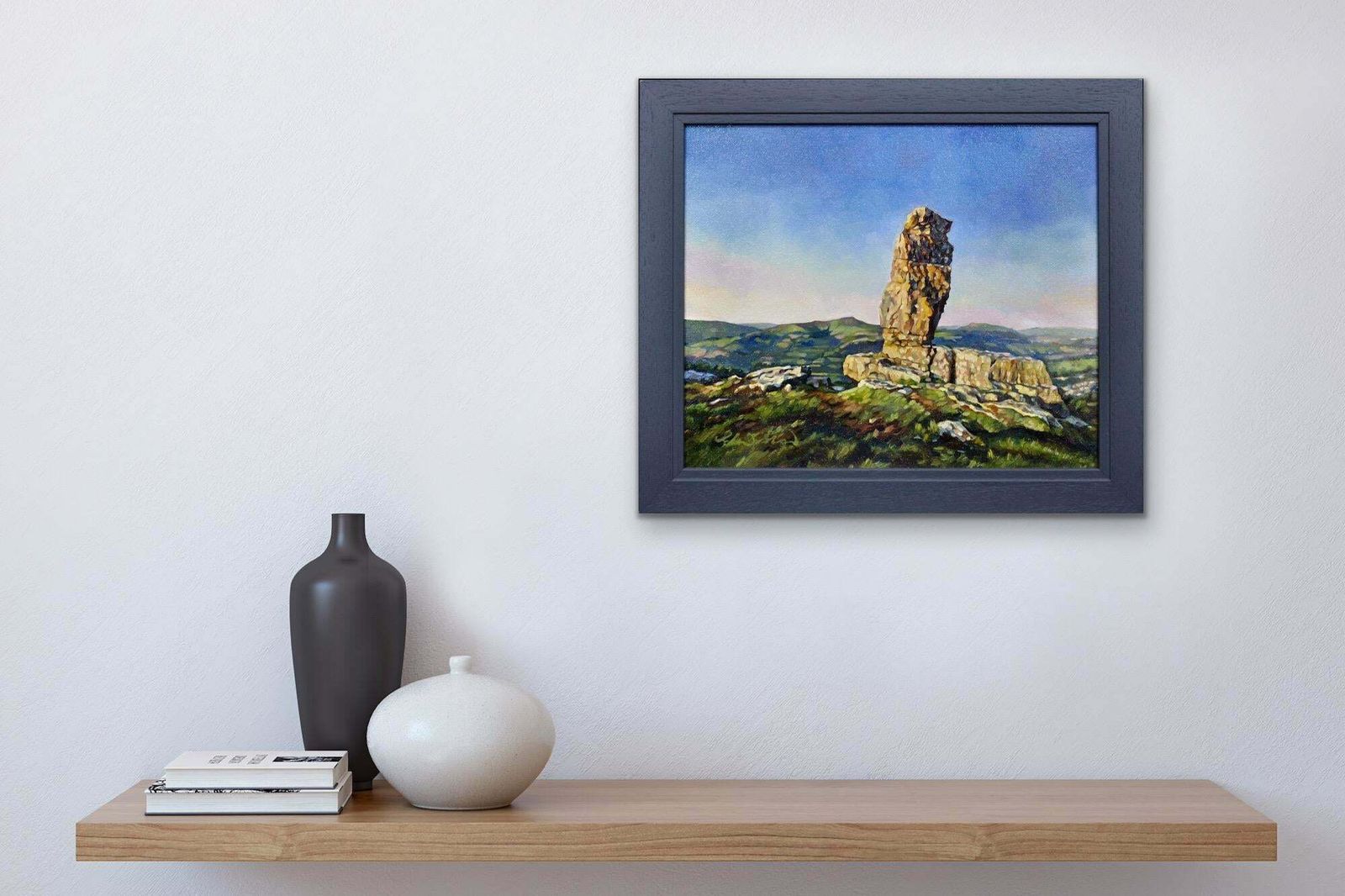 photo buy Elin Sian Blake Y Bugail Unig (The Lonely Shepherd), Llangattock, Brecon Beacons. Welsh Folklore