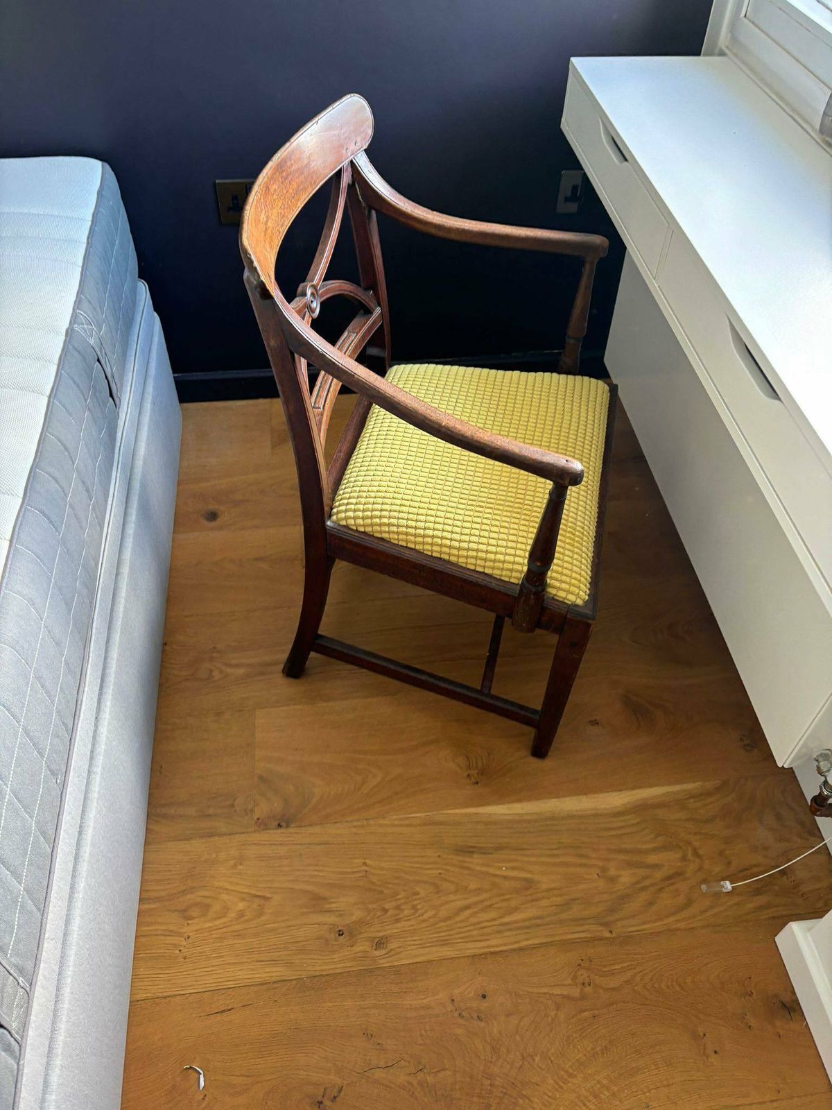 Mahogany Antique Carver Chair photo for sale