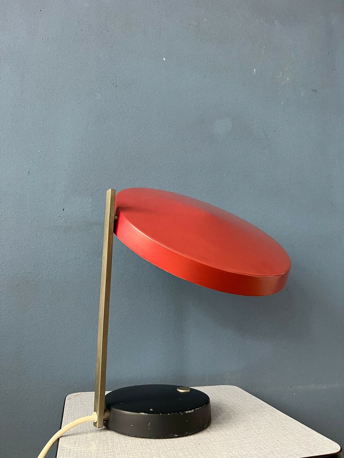 Mid Century 'Oslo' Table Lamp By Heinz Pfaender For Egon Hillebrand photo vintage