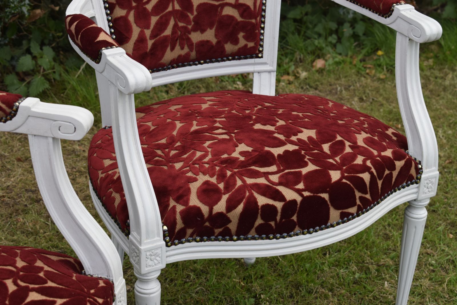 1155.0 Pair Of French Armchairs, 1900s photo