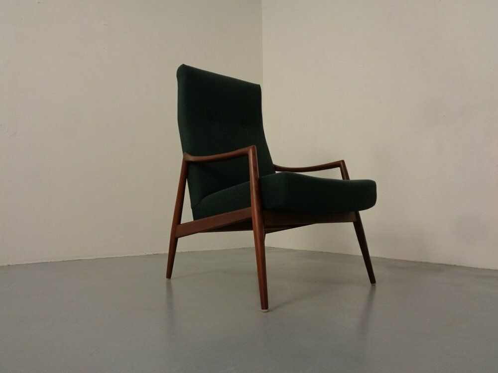 Organic Teak Armchair By Hartmut Lohmeyer For Wilkhahn, 1960s photo furniture