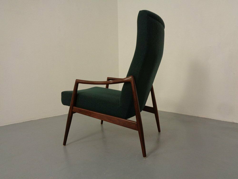 Organic Teak Armchair By Hartmut Lohmeyer For Wilkhahn, 1960s photo vintage