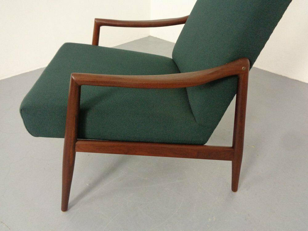 1190.0 Organic Teak Armchair By Hartmut Lohmeyer For Wilkhahn, 1960s photo