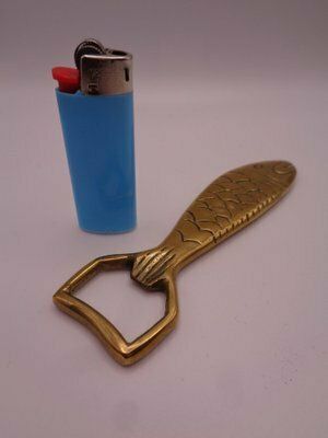 photo buy Brass Fish Bottle Opener By Svenskt Tenn, Sweden, 1950s