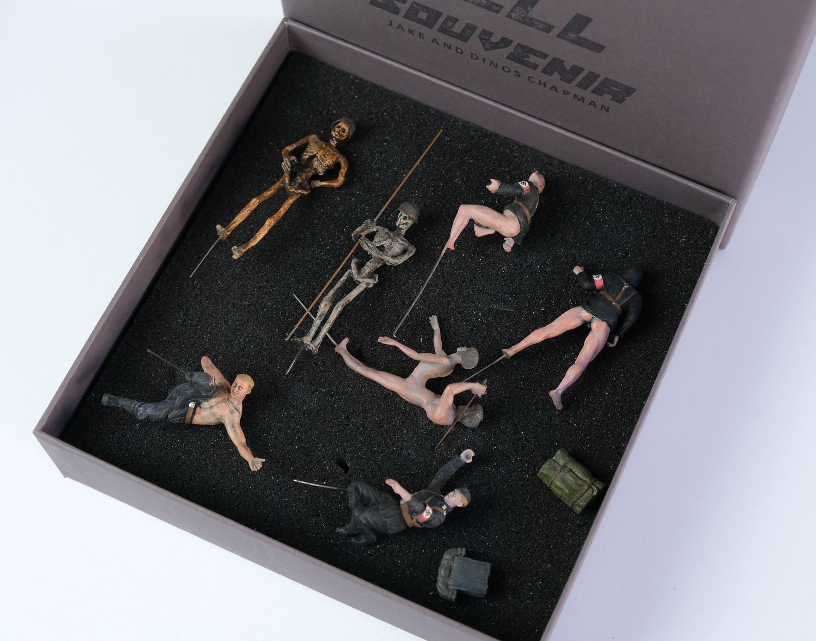 photo vintage 'Hell Souvenir' Figures By Jake And Dinos Chapman, 2022