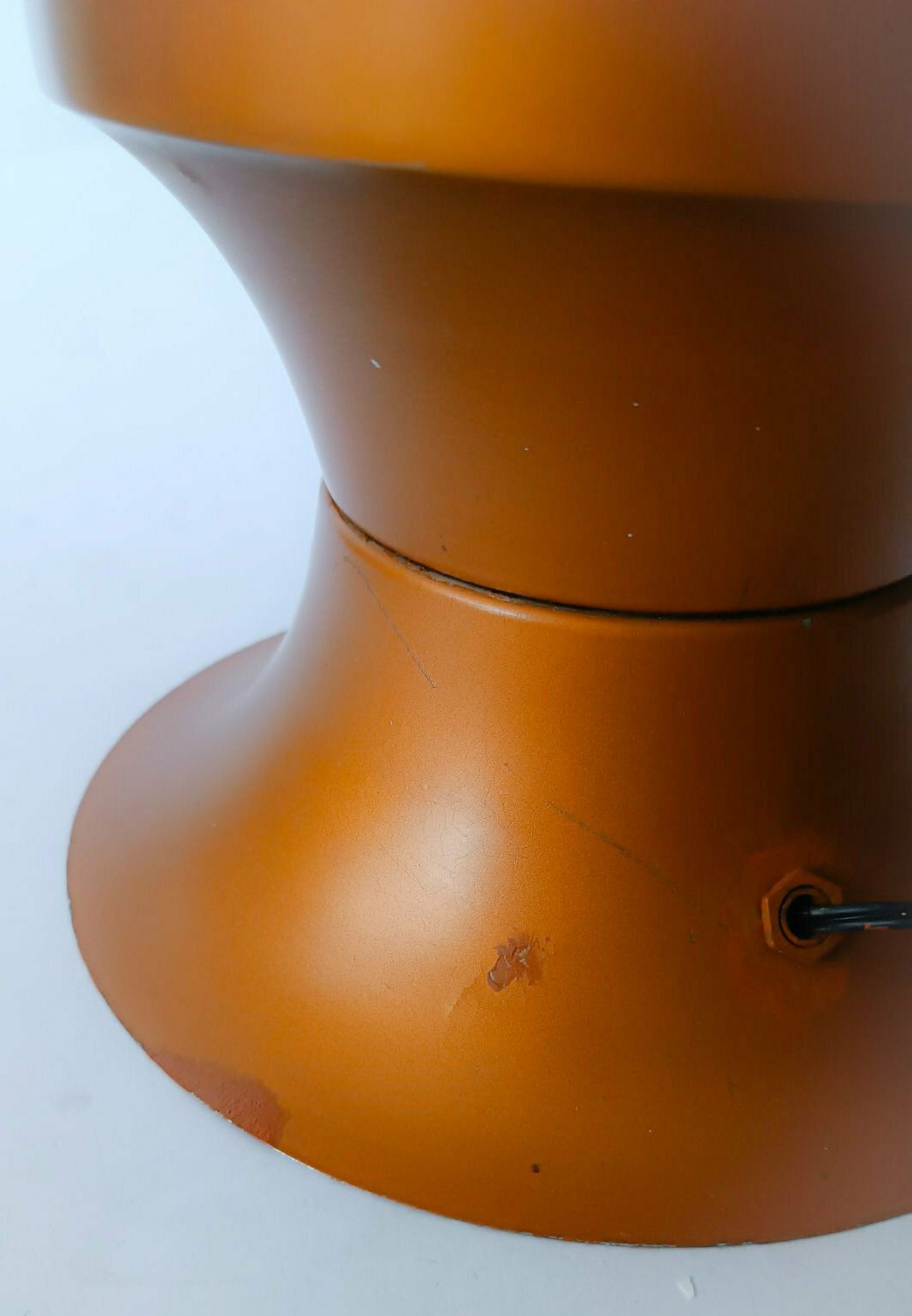 photo furniture Large Lamp In Murano Glass, Design Tony Zuccheri Veart Mazzega Space Age Gold