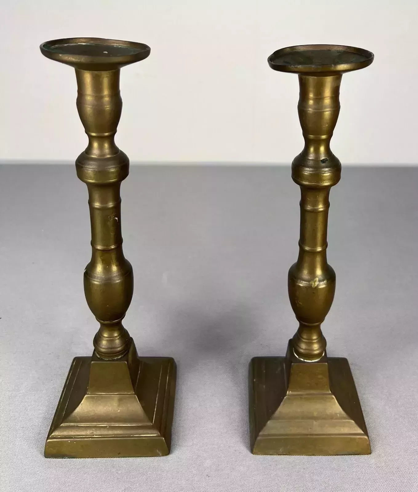 Amazing Pair Of French Vintage Candle Holders (Lot 5182)