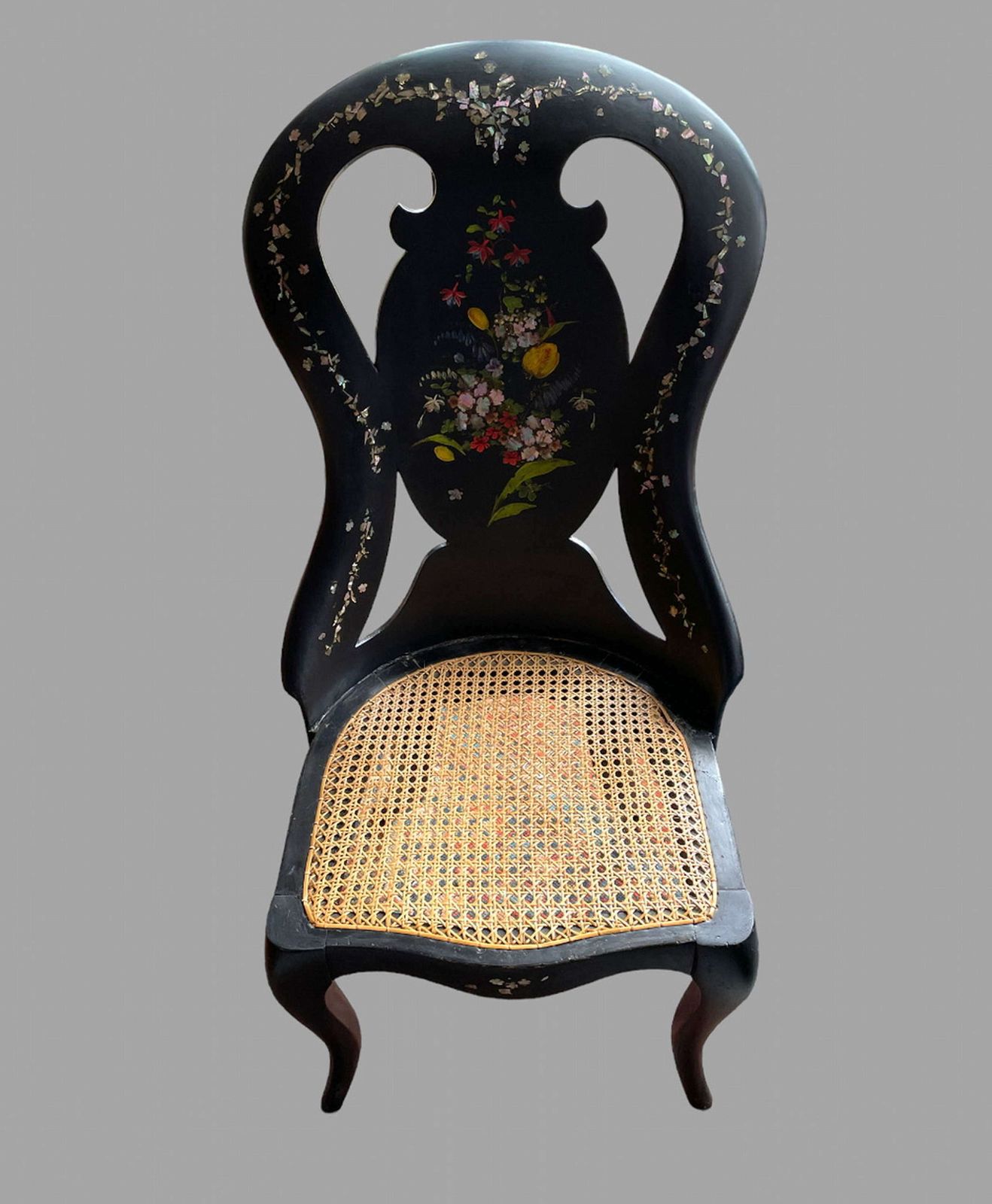 A Victorian Paper Mache Chair, 18th Century And Earlier photo furniture
